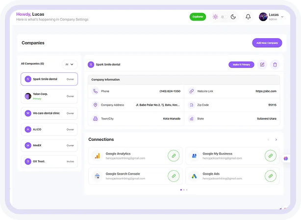 Create or Join a Company